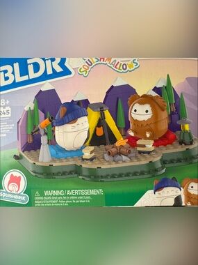 Squishmallows BLDR Blocks Adventure Playset - Camping Theme